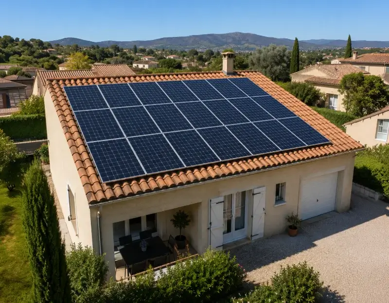 Prime à l'autoconsommation panneaux solaires La Coucourde — aide financière de l'État
